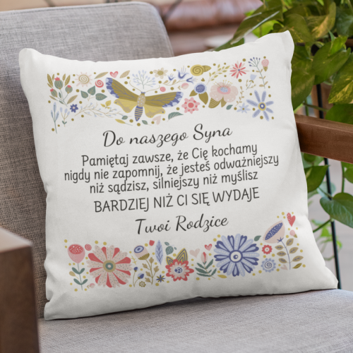 Poduszka | Do naszego syna,...