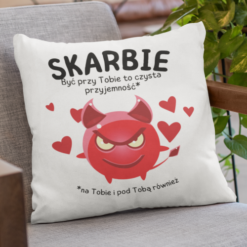 Poduszka | Skarbie na tobie...