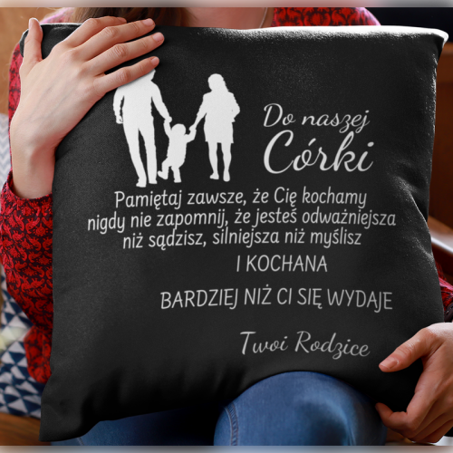 PODUSZKA | Do naszej córki...