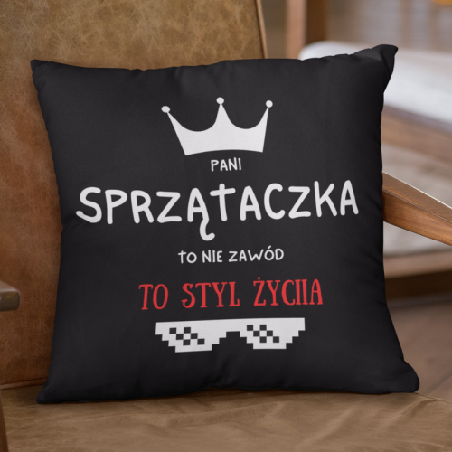 Poduszka | Pani sprzątaczka...