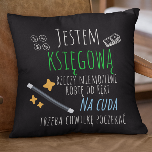 Poduszka | Jestem księgową...
