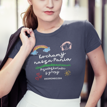 T-shirt personalizowany | Kochamy naszą panią ( podaj grupę )