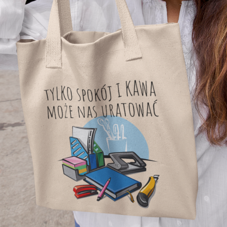 Torba | Tylko spokój i kawa może nas uratować [outlet 1]