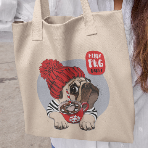 Torba | Merry Pug party