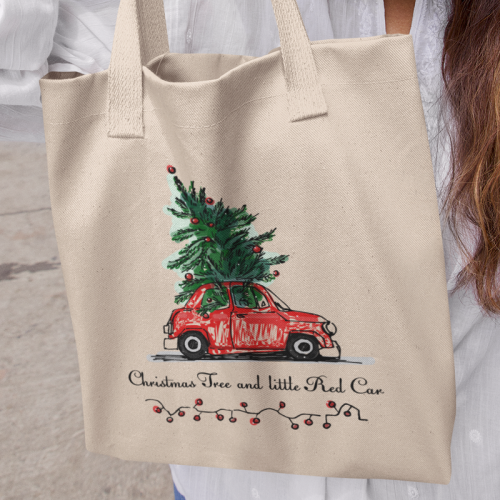Torba |Christmas tree car