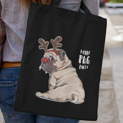 Torba | Merry pug party