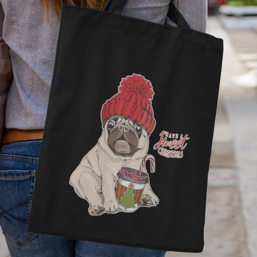 Torba | Sweet christmas pug