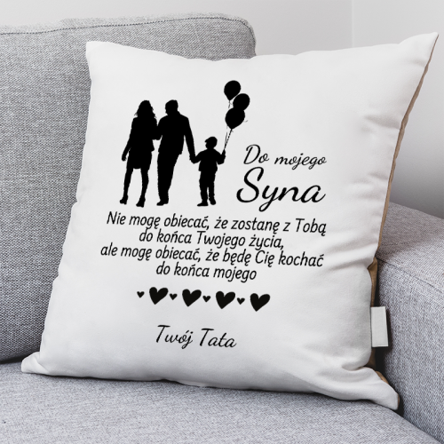 Poduszka | BĘDĘ CIĘ KOCHAĆ...