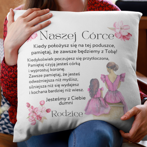 PODUSZKA | Naszej córce,...