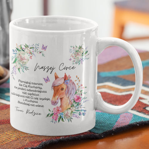 Kubek | Naszej córce, twoi...