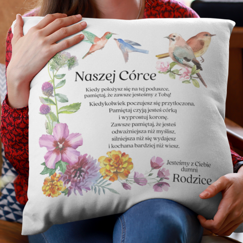 PODUSZKA | Naszej córce,...