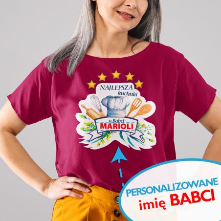 T-shirt | Najlepsza Kuchnia u Babci - imię Babci