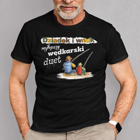 T-shirt | Dziadek i wnuk najlepszy wędkarski duet