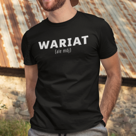 T-shirt | Wariat ale mój [outlet 2]