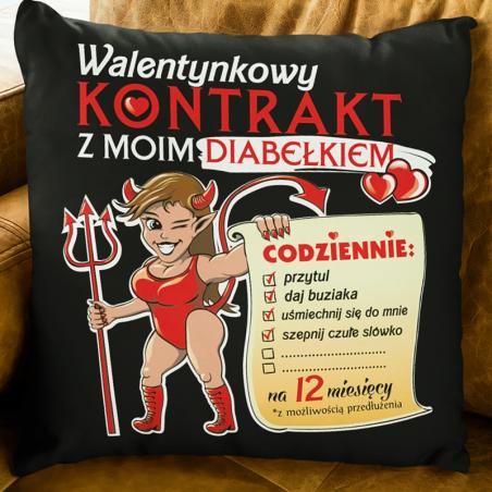 PODUSZKA | Walentynkowy kontrakt z moim diabełkiem