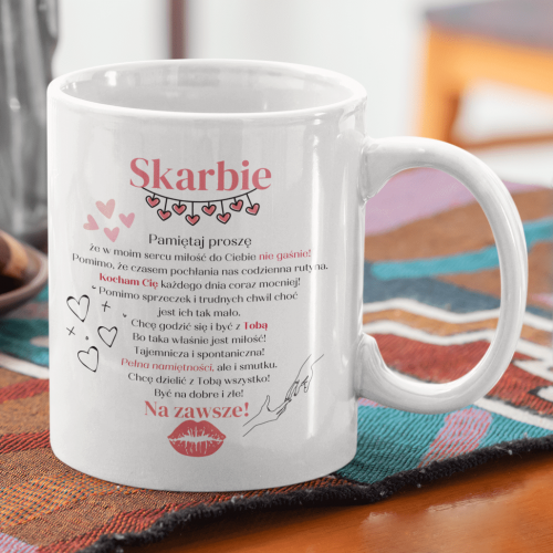 Kubek | Skarbie pamiętaj...