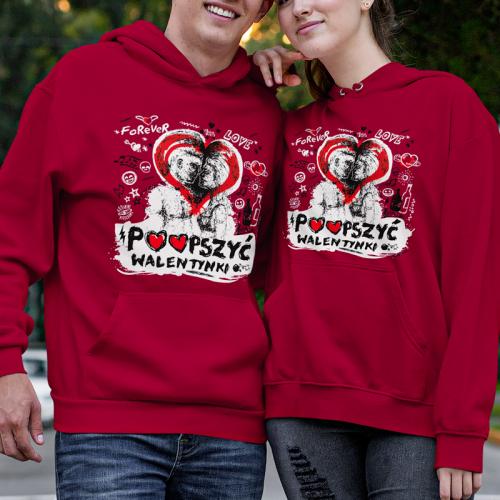 Bluzy dla Par z kapturem |...