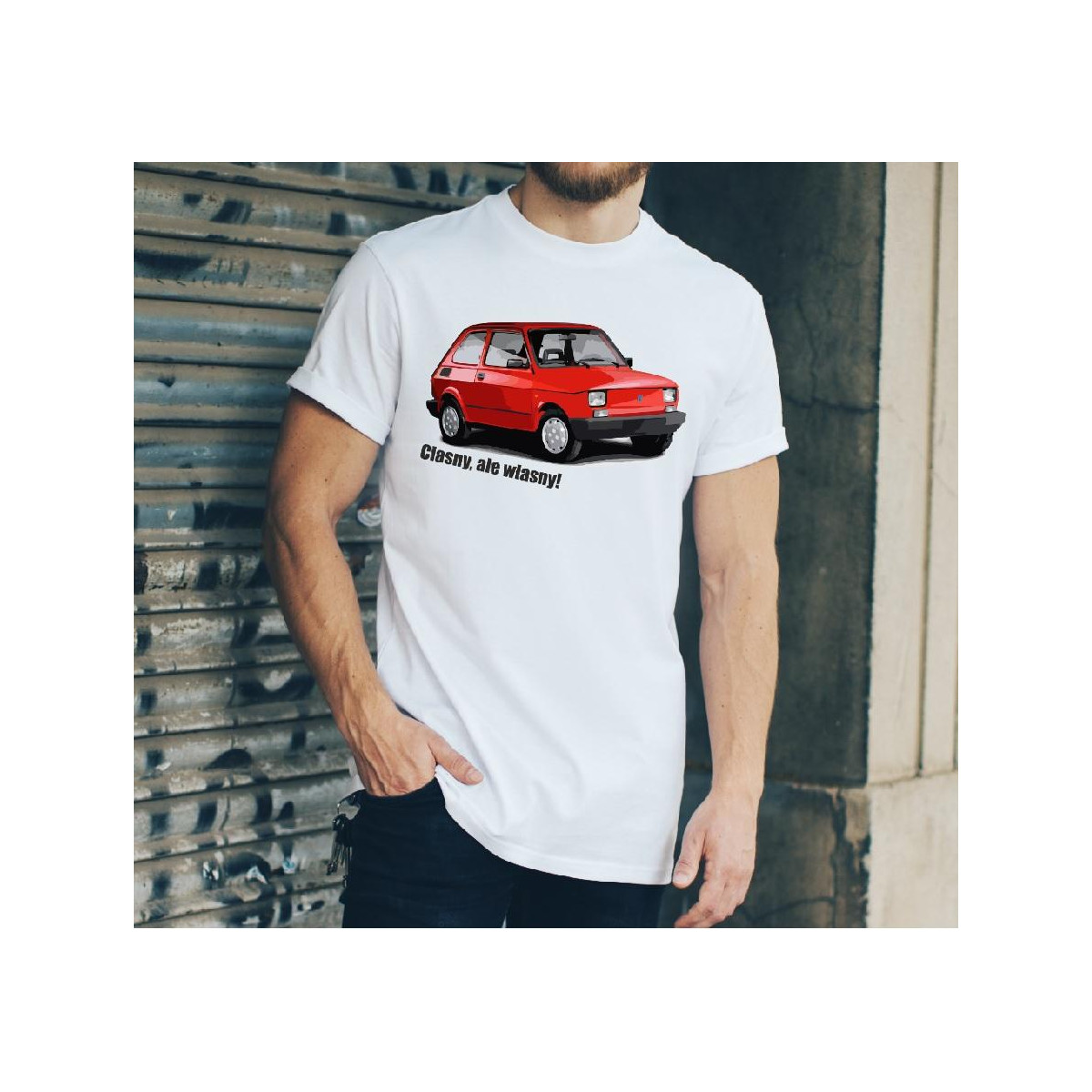 T-shirt oversize DTG Sasiedzi