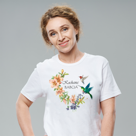 T-shirt | Kochana Babcia Birds [outlet2]