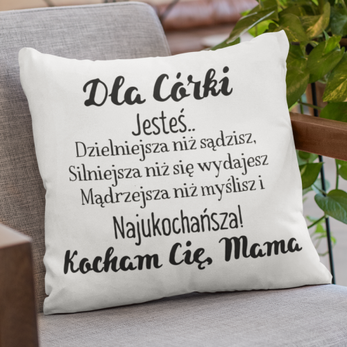 Poszewka | Dla córki ,...