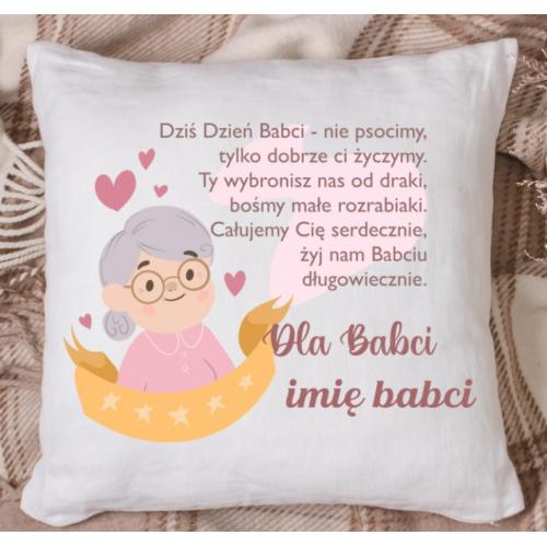 Poduszka| Dla Babci [Imię...