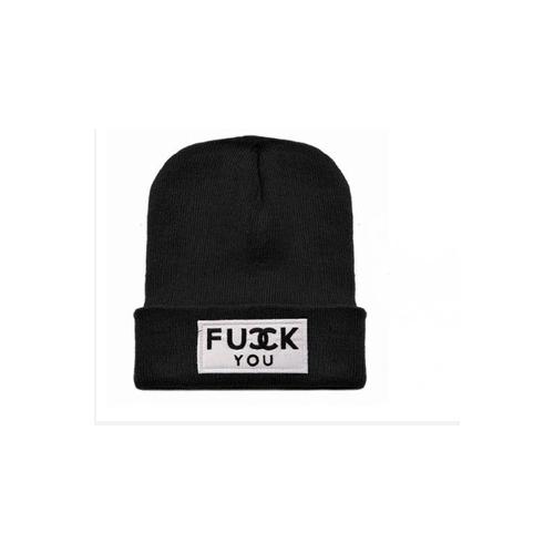 czapka krasnal haft Fu*k...