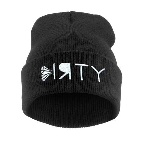 Czapka Krasnal napis Bad Hair Day czarna