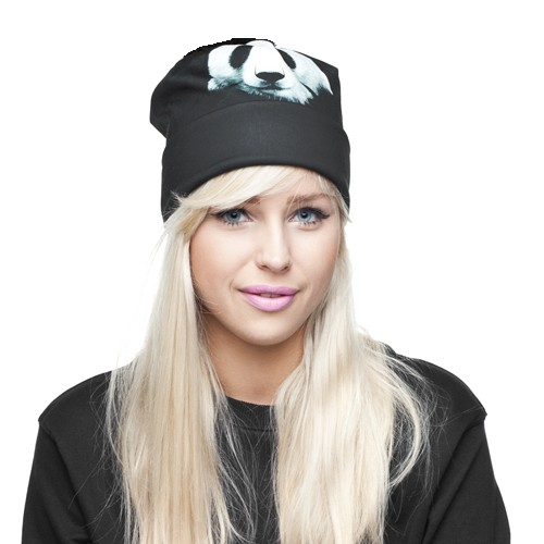 CZAPKA FULLPRINT PANDA