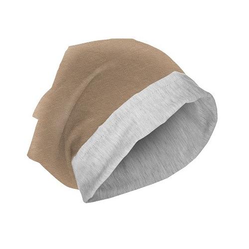 Czapka DOUBLESIDE cotton beanie FUKSJA