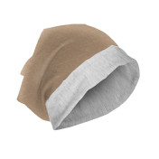 Czapka DOUBLESIDE cotton beanie FUKSJA
