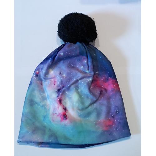 CZAPKA pompon FULLPRINT /...