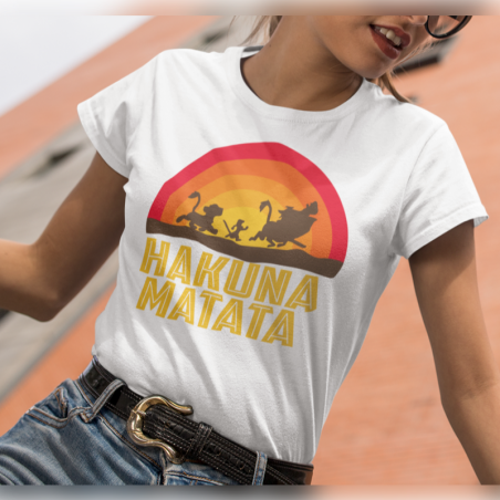 T-shirt lady slim Hakuna Matata [outlet 2]