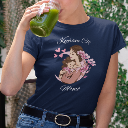 T-shirt | Kocham Cię Mamo - Kwiaty