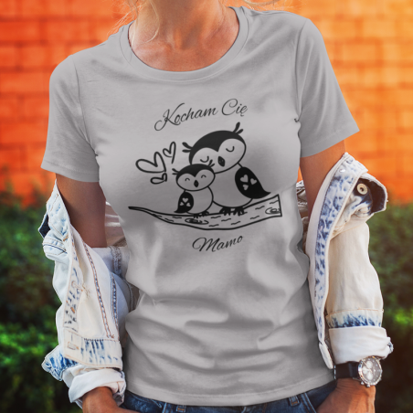 T-shirt | Kocham Cię Mamo - Sowy