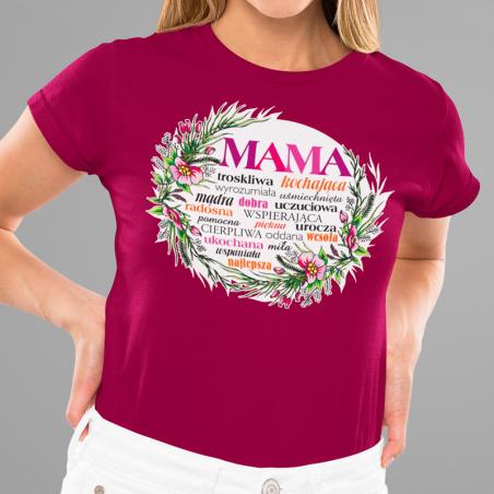T-shirt | Mama troskliwa, wspierająca...