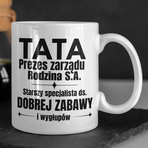 Kubek | Tata prezes zarządu