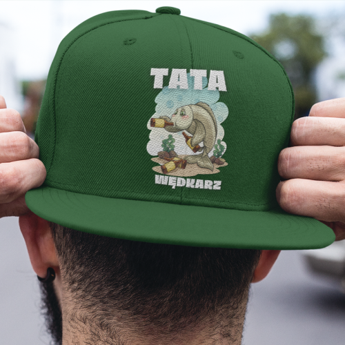 Czapka snapback | Tata wędkarz