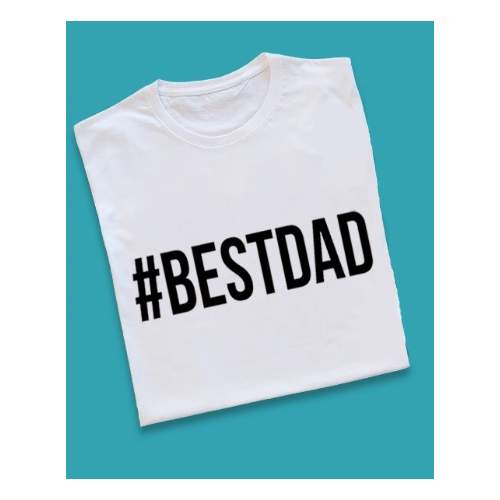 T-shirt oversize Best Dad 3...