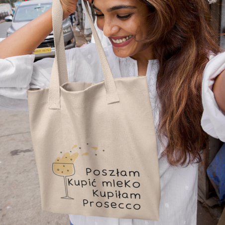Torba | Poszłam kupić mleko kupiłam proseco [OUTLET 2]