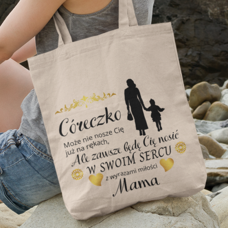 Torba bawełniana | Córeczko może nie noszę cię [OUTLET 2]