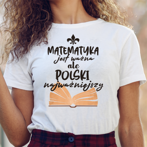 T-shirt lady DTG Matematyka...