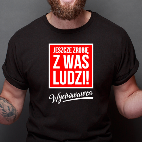 T-shirt Lady/Oversize | ZROBIĘ Z WAS LUDZI [OUTLET 2]