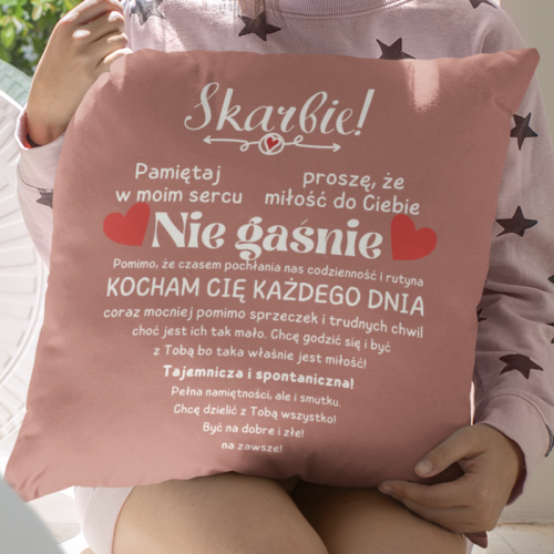 PODUSZKA | Skarbie kocham...