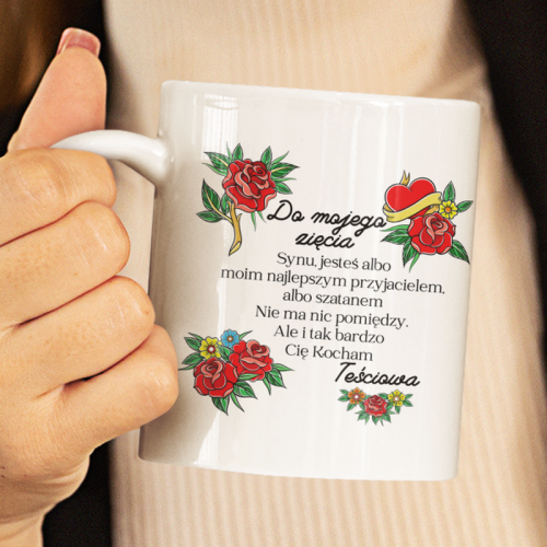 Kubek | Do Mojego Zięcia- Róże