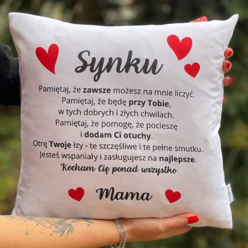 PODUSZKA | Synku pamiętaj...