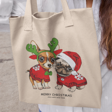 Torba | Merry Christmas two dog [OUTLET 2]