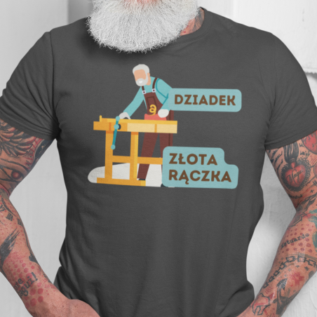 Koszulka męska | Dziadek Złota Rączka