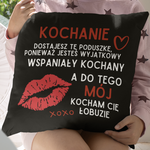 Poduszka | Kocham Cię Łobuzie