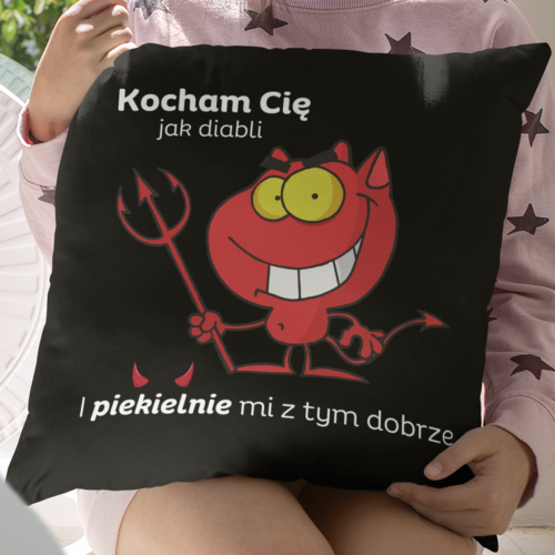 Poduszka | Kocham Cię jak...