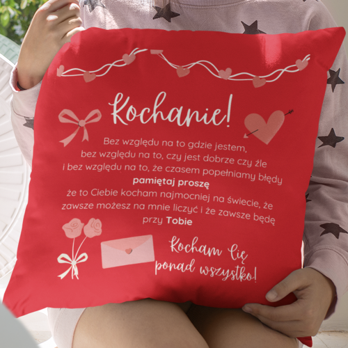 Poduszka | Kochanie zawsze...